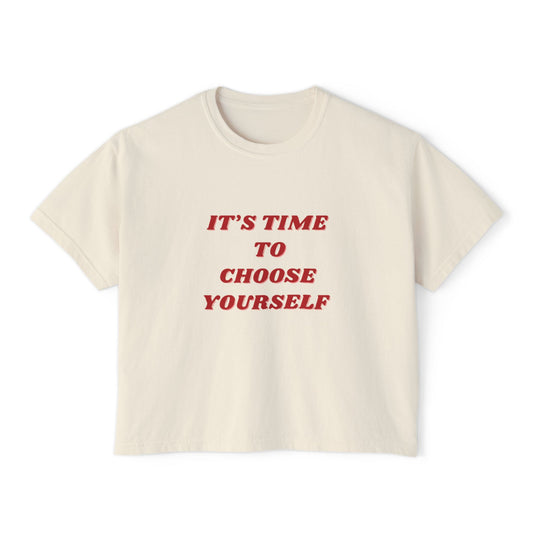 Motivational Women's Tee, Inspirational T-Shirt for Self-Love, Casual Gift for Her, Positive Affirmation Tee, Cute Relaxed Fit Top